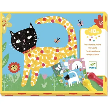 omalovánky DJECO Malování pro nejmenší Příroda a zvířátka +18m