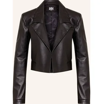 Riani Dámská Kožená Bunda, černá, 40