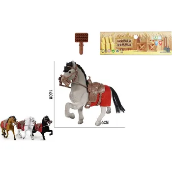 Figurka Kůň s kartáčem - více druhů