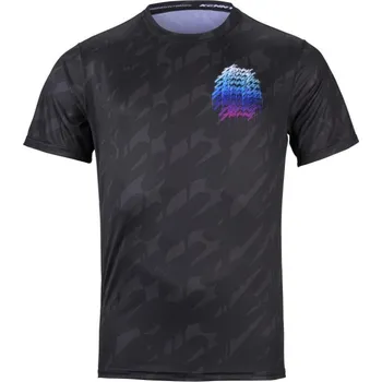 cyklistický dres KENNY Cyklistický dres s krátkým rukávem - PATROL 25 - černá M