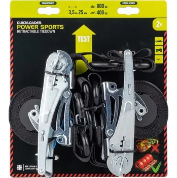 Upínací popruh QUICKLOADER® Retractable 800 kg • 3,5 m x 25 mm