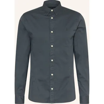 Pánská košile Allsaints Pánská Košile Hawthorne Slim Fit, tmavě modrá, 40