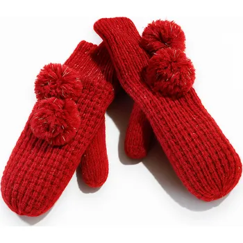 Rukavice xcena Palčáky zimní dětské vínové