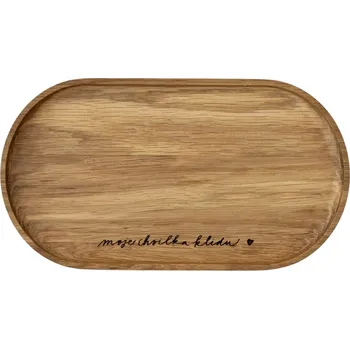 Bella Rose Dřevěný servírovací tácek Moje chvilka klidu – menší
