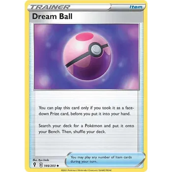 Karetní hra Dream Ball 146/203 - Evolving Skies Typ karty: Reverse Holo
