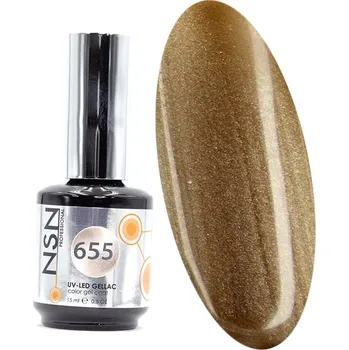 Lak na nehty NSN Professional UV/LED Gellac - 655