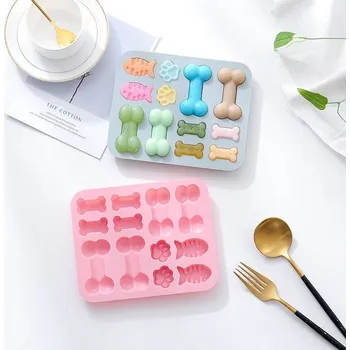 Nádoba na pečení Silikonová forma kosti - Cakesicq