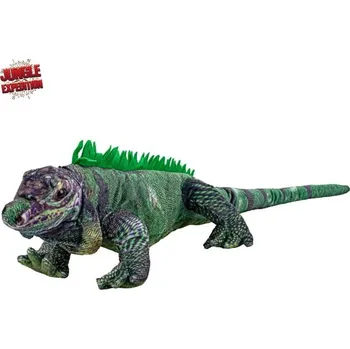 plyšák Barevné Zoo: Plyšová Hračka iguana, ještěrka, leguán zelený 55 cm (36124)