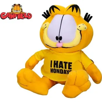 plyšák Garfield - "I hate Mondays" 24cm plyšový sedící