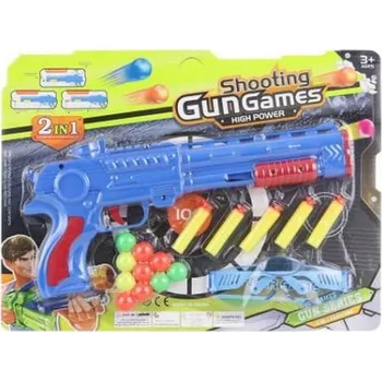 Pistole na kuličky a pěnové náboje