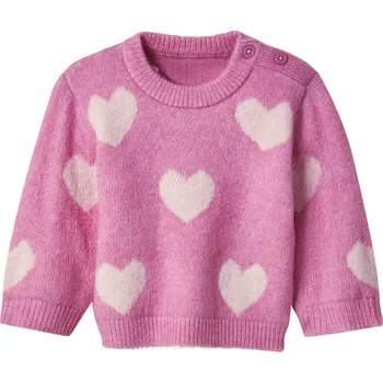 Dětská móda lupilu® Dětský pletený svetr (lila fialová, 86/92)