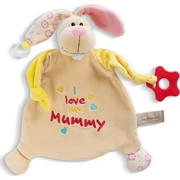 Kolotoč nad postýlku NICI MFN muchláček Králíček s kousátkem a úchytkou na dudlík