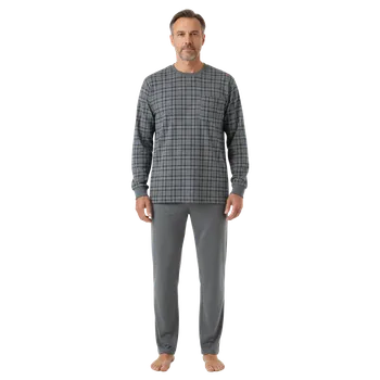 Pánské pyžamo Pánské pyžamo WOLF S2476C šedá Velikost: M