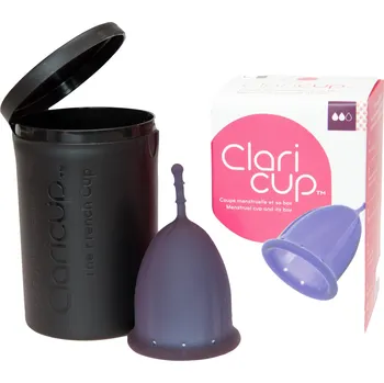 Menstruační kalíšek Menstruační kalíšek Claricup Violet 2 (CLAR07)