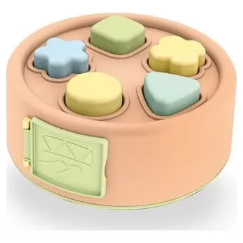 Hudební nástroj pro děti Bubínek prostrkávadlo 2v1