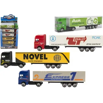 Dětské zboží TEDDIES Kamion s návěsem 1ks - mix variant či barev