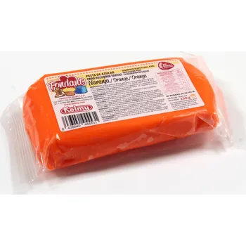 Kelmy itálie Potahovací hmota 1 Kg - oranžová - Kelmy | Skvělé pro Váš domácí dort