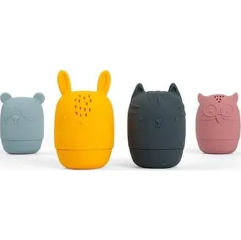 Hračka pro nejmenší Bigjigs Toys Silikonová mačkací zvířátka do koupele