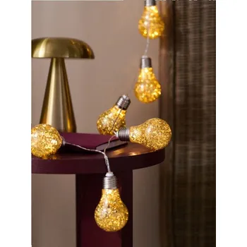 Vánoční dekorace Sinsay - Dekorační LED světýlka - zlatá - 643FS-GLD - 643FS-GLD-ONE