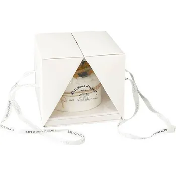 Party dekorace Krabice na dort 1ks 26 x 26 x 18 cm - Cakesicq