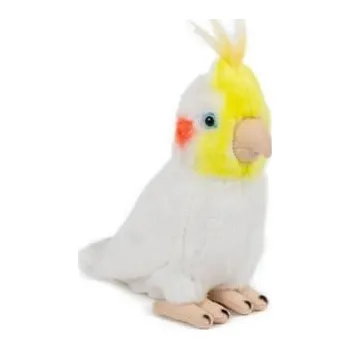 plyšák Korela chocholatá plyš 9x21cm