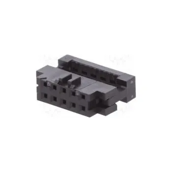 Elektrická zásuvka Zástrčka IDC zásuvka PIN 10 bez zajištění kabelu IDC 1mm