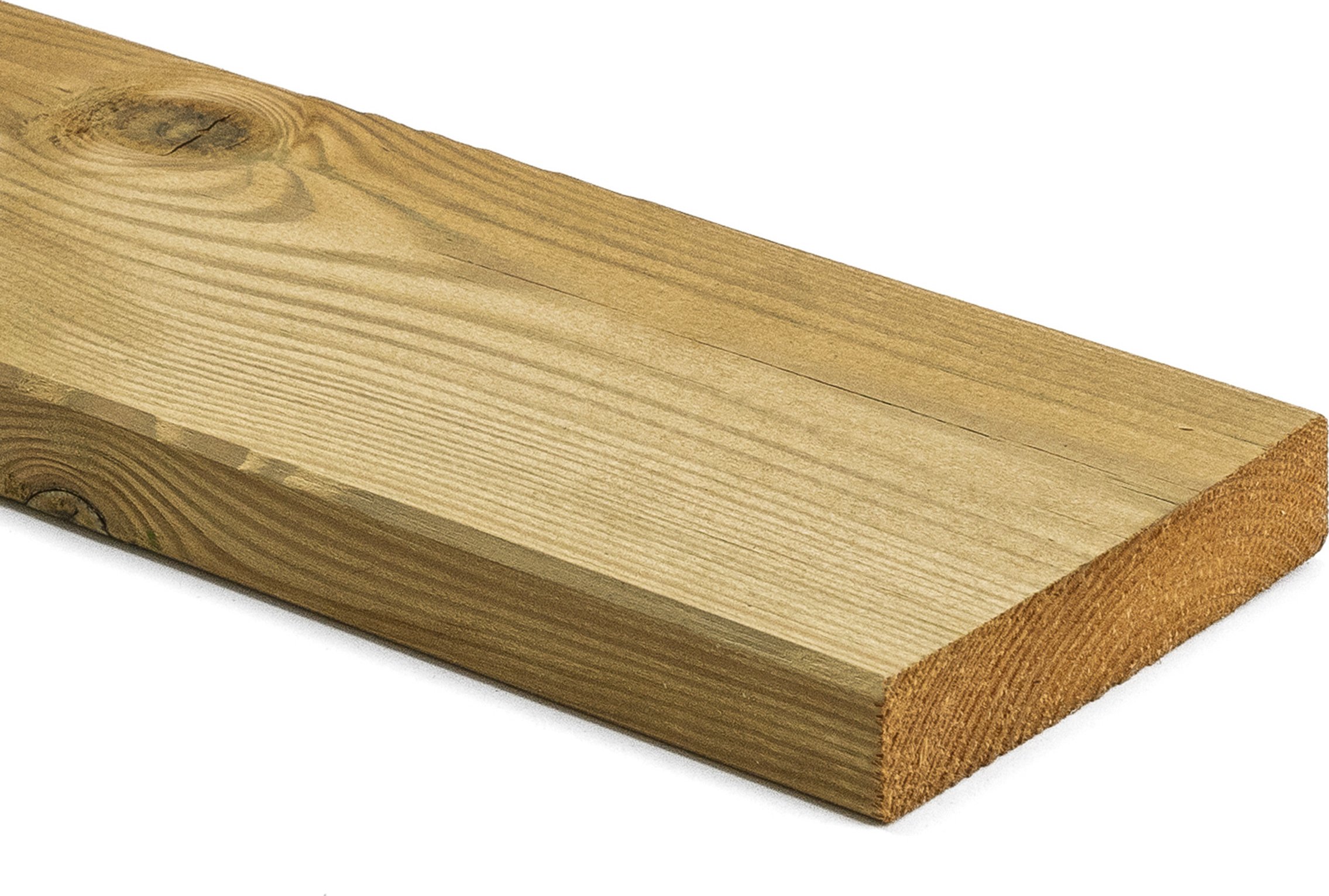 Prkno hoblované Borovice, 20x90x5000 mm, impregnované