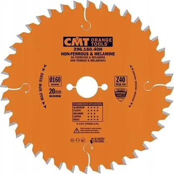 Pilový kotouč CMT kotouč na laminát, hliník a kompozitní materiály 165x20 56Z