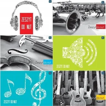 Sešit Sešit na noty A4, 16 listů, 70g Interdruk