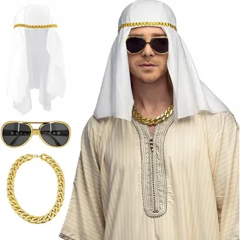 Karnevalový kostým Kostým šejka Faheema, arabský oblek