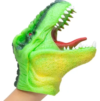 Cestovní hra Schylling NeeDoh | Schylling Maňásek na ruku Dinosaurus - zelený