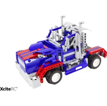 RC model auta Teknotoys RC kamion a sporťák Mechanical Master 2v1 fialová