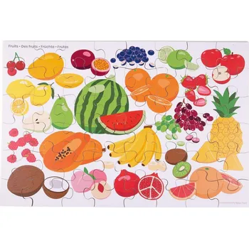 Puzzle Bigjigs Toys Podlahové puzzle Ovoce