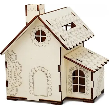 Pokladnička Kúzlo dreva Dřevěná pokladnička Chaloupka