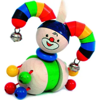 Dřevěná hračka Hess Jezdík Harlekýn