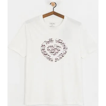 Pánské tričko Circa Icon Skull (off white) L, bílá