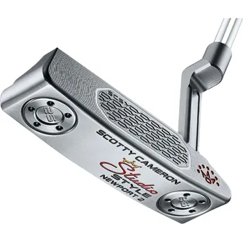 Golfová hůl SCOTTY CAMERON 2025 Studio Style Newport 2 pánský putter Délka: 34", Strana: Pravá + Dárková krabička týček