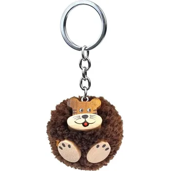 2Kids Toys Dřevěná klíčenka pompon Tygr