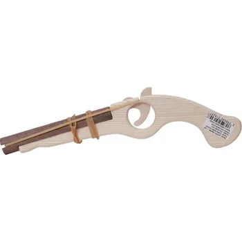 Výuková hračka Fauna Dřevěná flinta přírodní