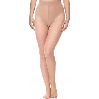 Dámské punčochy Punčocháče 20 DEN průhledné hladké AN-M5112 V Tělové Barvě 3