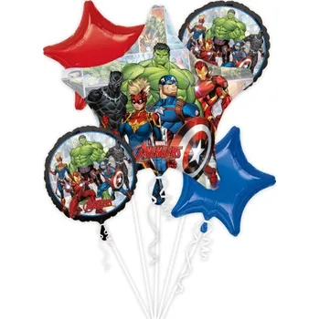 Přisada na vaření a pečení Amscan USA Fóliové balónky sada 5ks Avengers - Amscan | Cukrářské potřeby