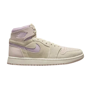 Dámská móda Wmns Air Jordan 1 High Zoom Comfort 2 'Muslin Plum Chalk' Velikost: 44.0