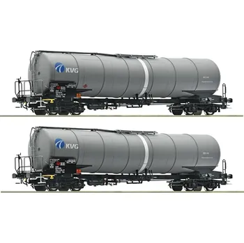 Vláček a vláčkodráha Roco Sada 2 ks cisternových vagónů, GATX - 77463