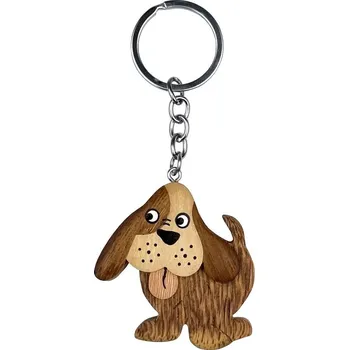 2Kids Toys Dřevěná klíčenka velká Pes