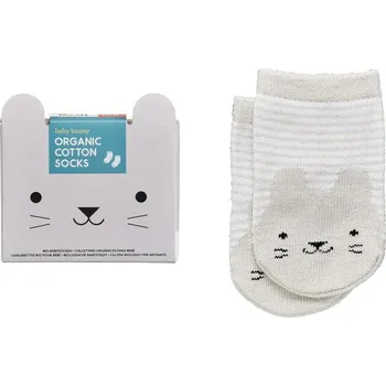 Petit Collage bio bavlněné ponožky Králíček