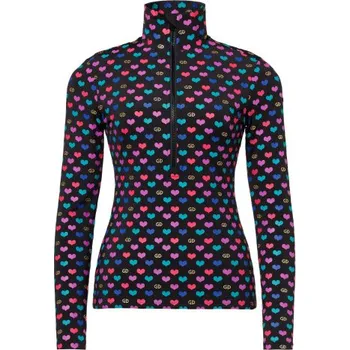 Dámská mikina Dámská mikina Goldbergh CUORI - černá M