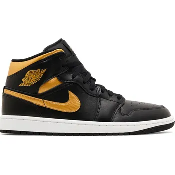 Pánské tenisky Air Jordan 1 Mid 'Black Metallic Gold' Velikost: 46
