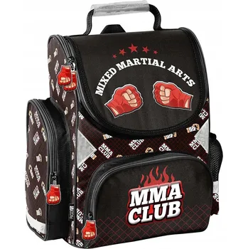 Školní batoh Školní batoh jednokomorový Paso černý, červený, vícebarevný 1 l