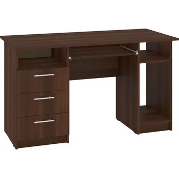 Psací stůl PC stůl OSKAR Barva: ořech - tmavý