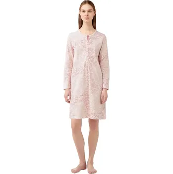 Dámská noční košile Růžová noční košile Vamp s leopardím potiskem 21391 velikost S